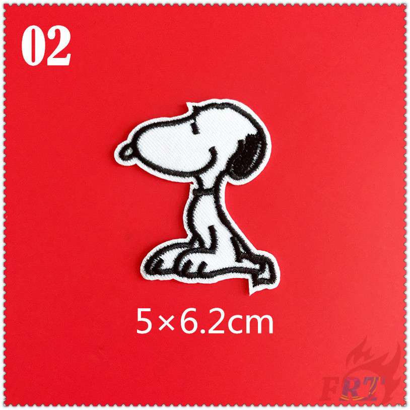 1 Miếng dán ủi thêu hình nhân vật hoạt họa Snoopy đáng yêu