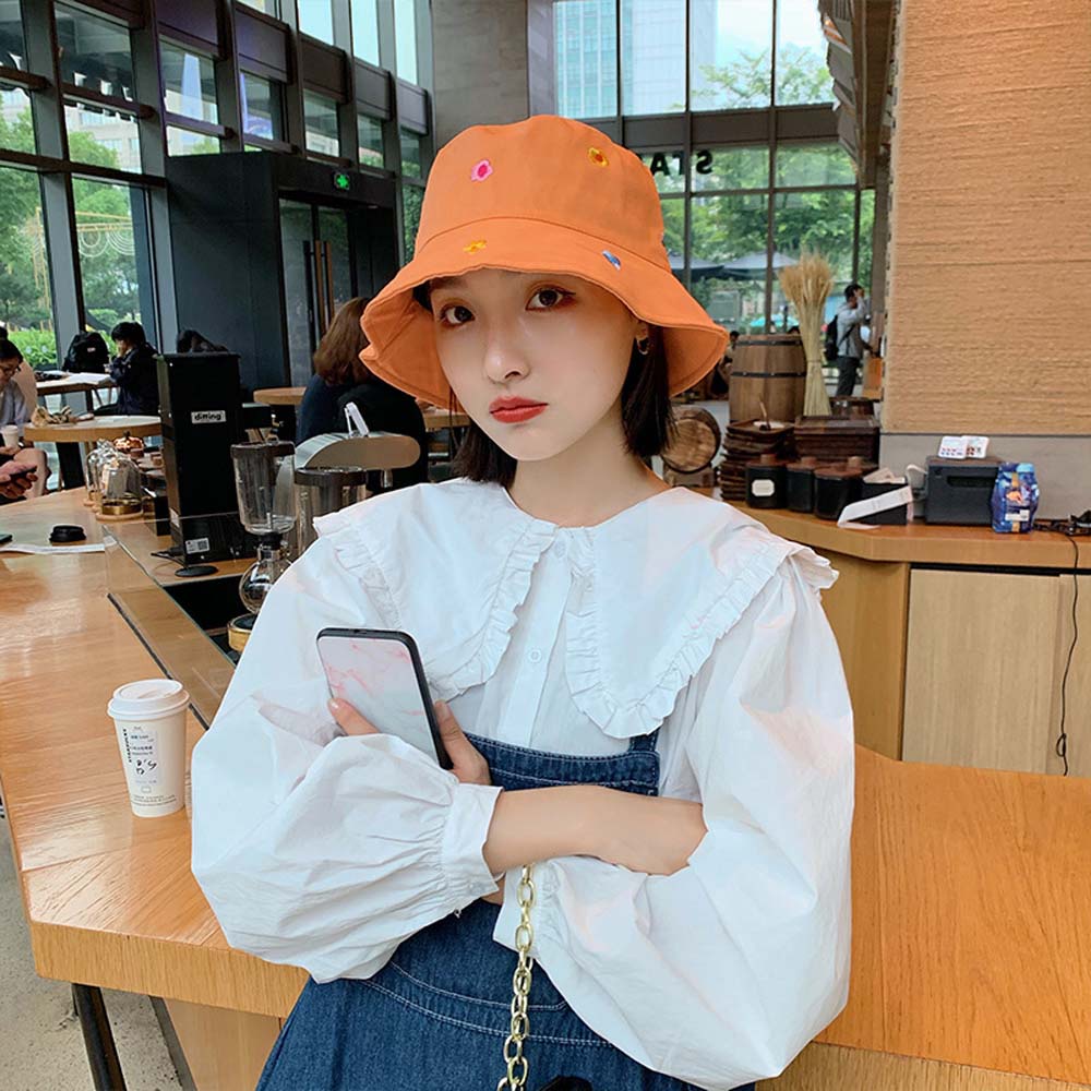 Mũ xô du lịch chống nắng cotton mùa hè