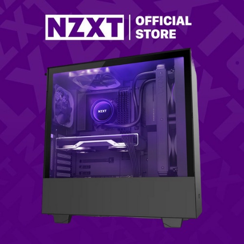 Vỏ Case Máy Tính NZXT H510i Màu Đen Sần