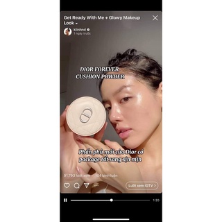 Phấn Phủ Cushion Dạng Bột Lỏng Dior Forever Cushion Powder