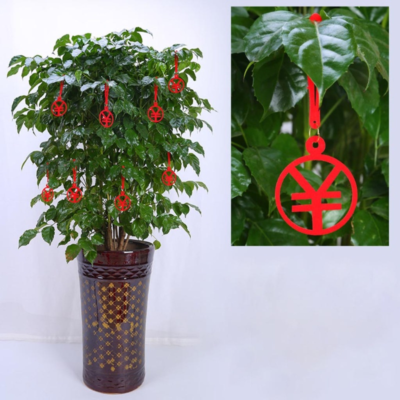Set 8 lồng đèn đỏ mini phong cách Trung Hoa trang trí năm mới 2022
