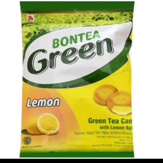 Kẹo trà xanh nhân chanh Bontea gói 135g