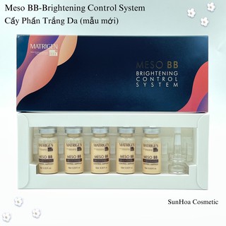 Meso BB Cấy Phấn Trắng Da - Mẫu Mới Date 2025