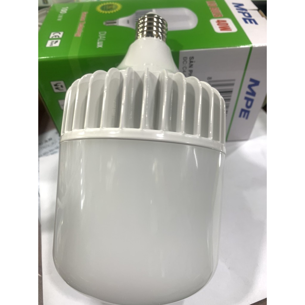 Bóng đèn Led búp trụ MPE- bóng Led trụ 20w 30w  mpe thân nhôm ánh sáng trắng [CHÍNH HÃNG]