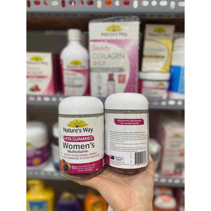 Kẹo dẻo Nature’s Way Vita Gummies Women’s Multivitamin 100 viên