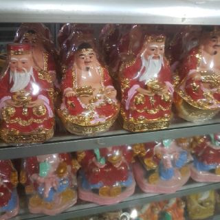 Thần tài thổ địa 6in 15cm