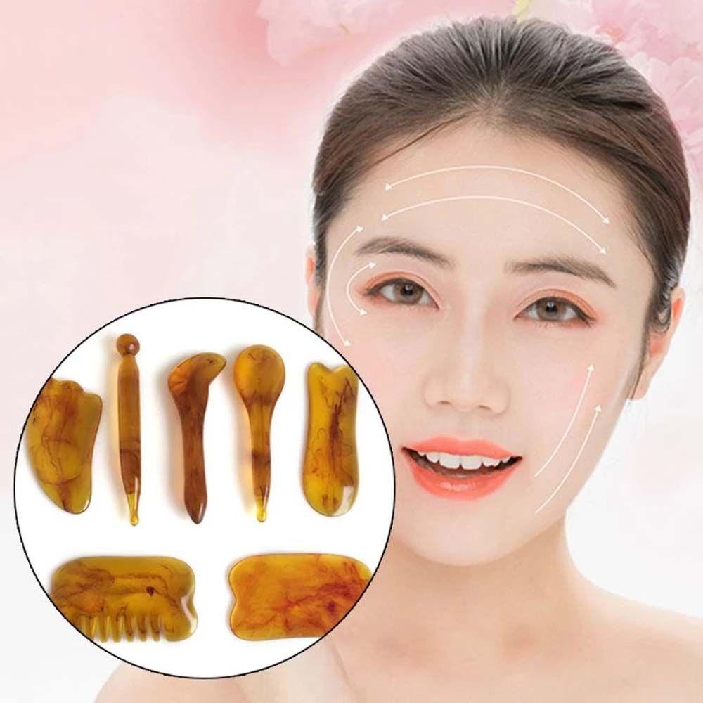 Bảng Guasha Massage Nâng Cơ Mặt Và Cơ Thể Giảm Nếp Nhăn