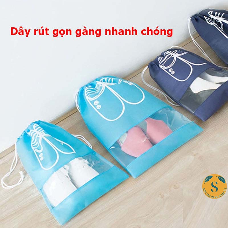 Túi Đựng Giày Hoạ Tiết Chống Bẩn Đi Du Lịch Tiện Lợi [TÚI ĐỰNG GIẦY]