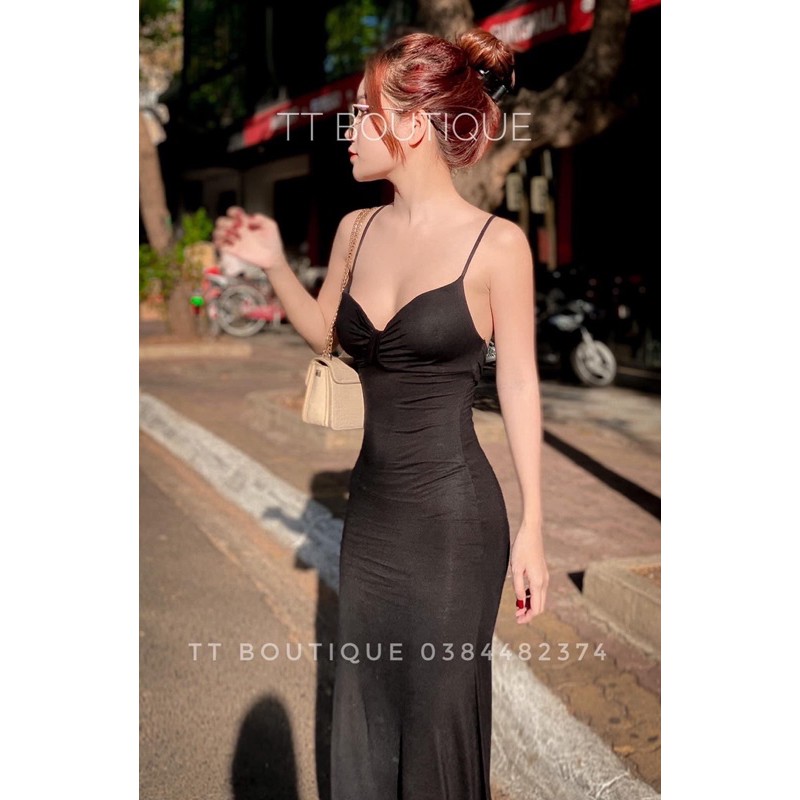 🌹Đầm maxi thun 2 dây nữ