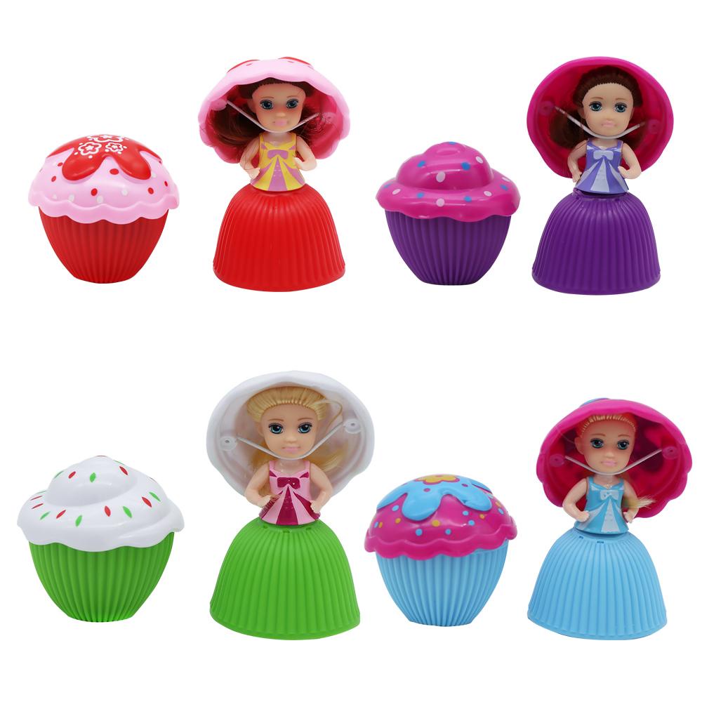 CLEVER Bánh Cupcake Đồ Chơi Mini Họa Tiết Hoạt Hình Xinh Xắn Dành Cho Bé Gái