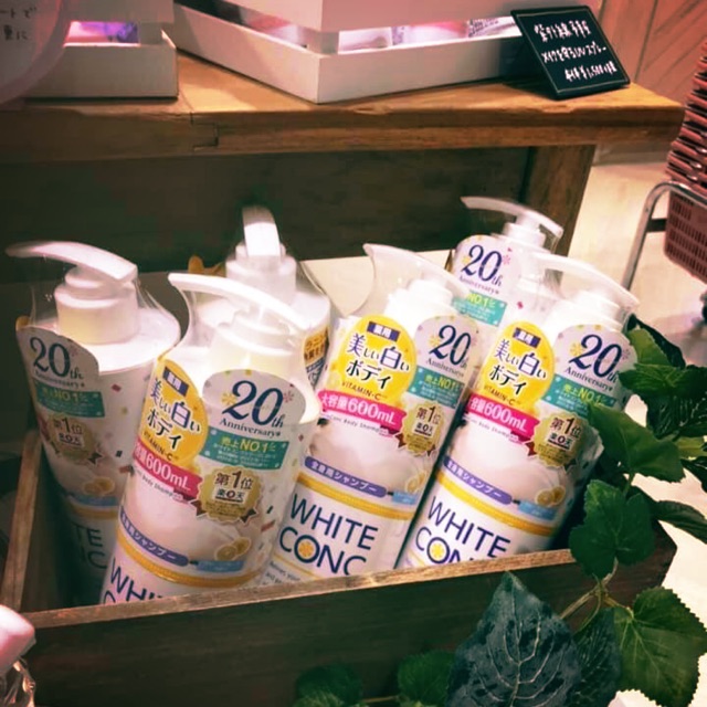 Sữa tắm white conc 600ml