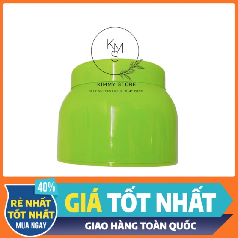 lẻ hủ nhựa đựng kem bầu tròn 120g màu đỏ