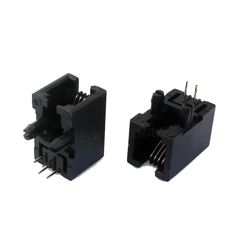 Đầu RJ11 âm hàn mạch 4P4C 5 con
