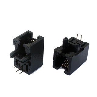 Đầu RJ11 âm hàn mạch 4P4C 5 con