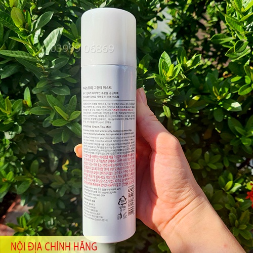 Xịt Khoáng Trà Xanh Innisfree Green Tea Mineral Mist 150ml