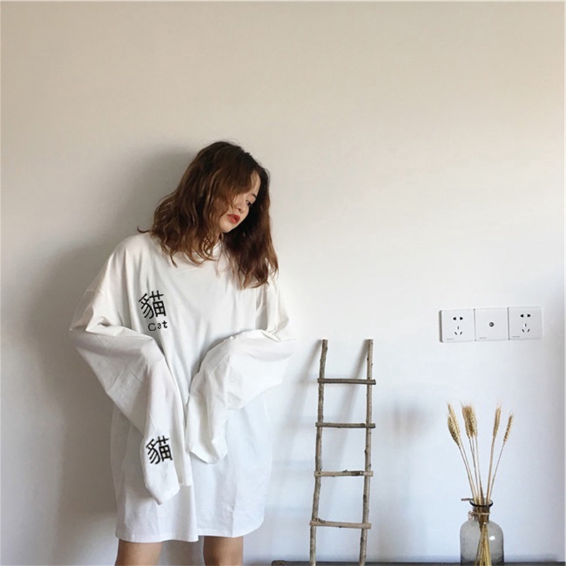 NRVP Áo Thun Dài Tay Phong Cách Hàn Quốc 2020 Cho Nữ Giới