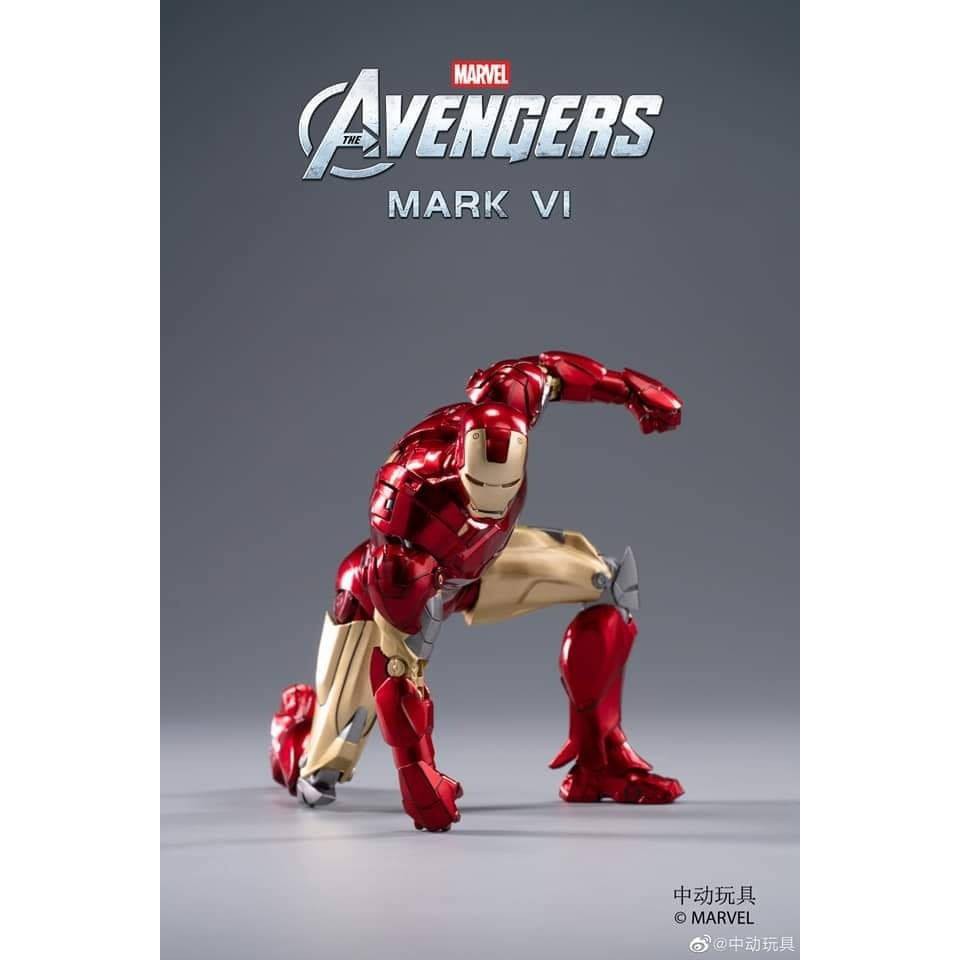 Mô Hình Người Sắt ZD Toys Iron Man Mark VI  Sacle 1:10