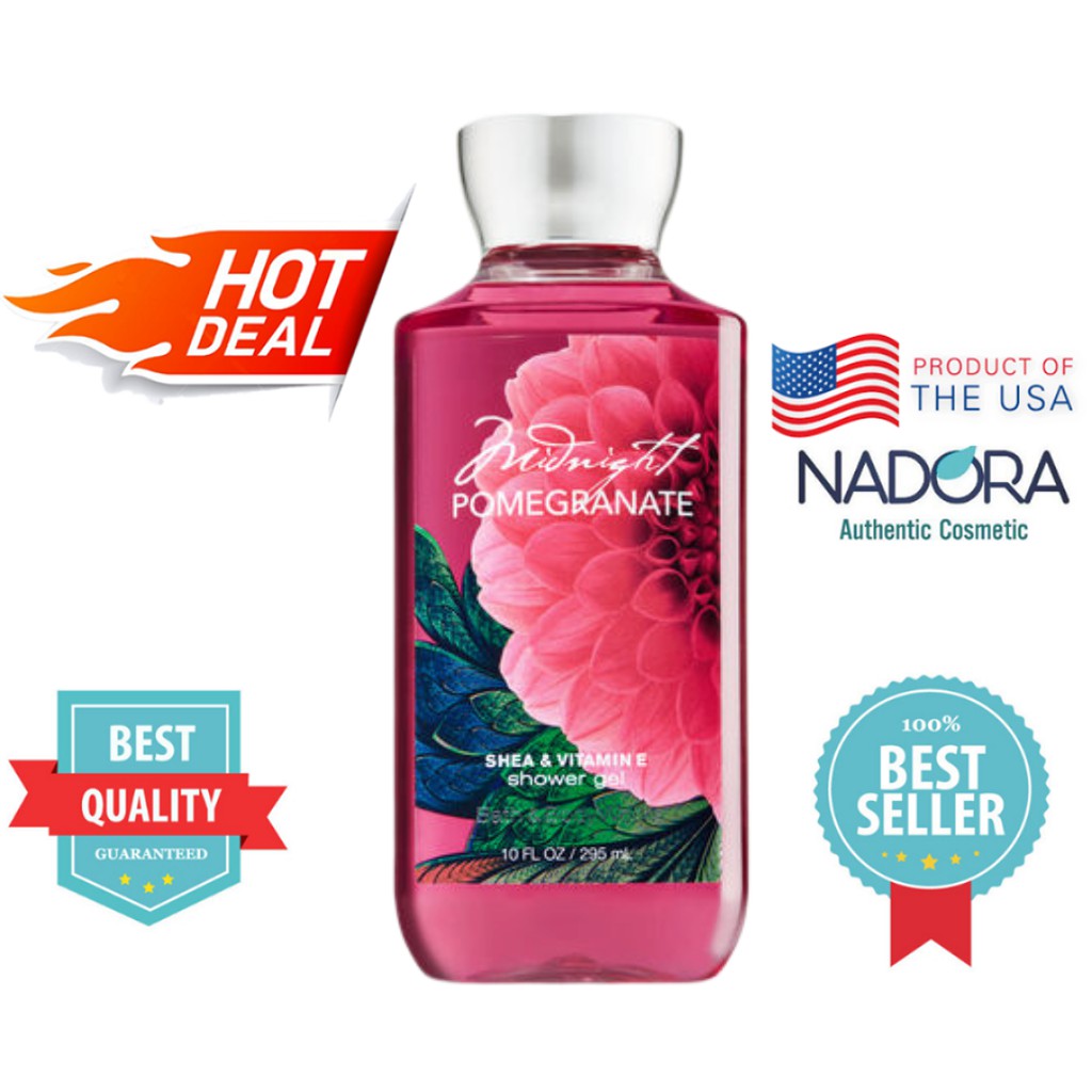 Sữa tắm Midnight Pomegranate Bath and Body Works Shower Gel 295ml