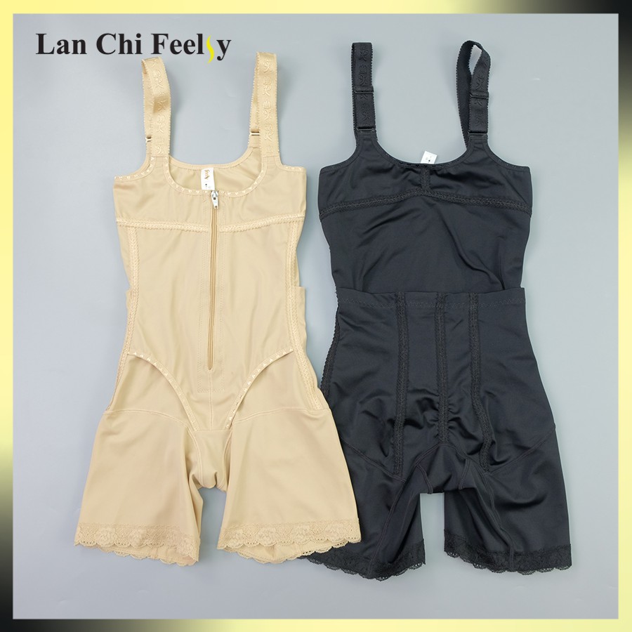 Đồ lót gen nịt bụng định hình giảm eo, mỡ lưng nách, sau sinh cho mùa hè Body S150Zip, mặc đầm ôm bó, áo dài không lộ