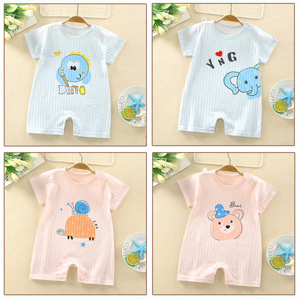 Bodysuit cho bé bộ body đùi cho bé trai gái sơ sinh Mẫu Mới Thoáng Mát Cao Cấp bộ đồ sơ sinh từ 3-12kg - BDC12