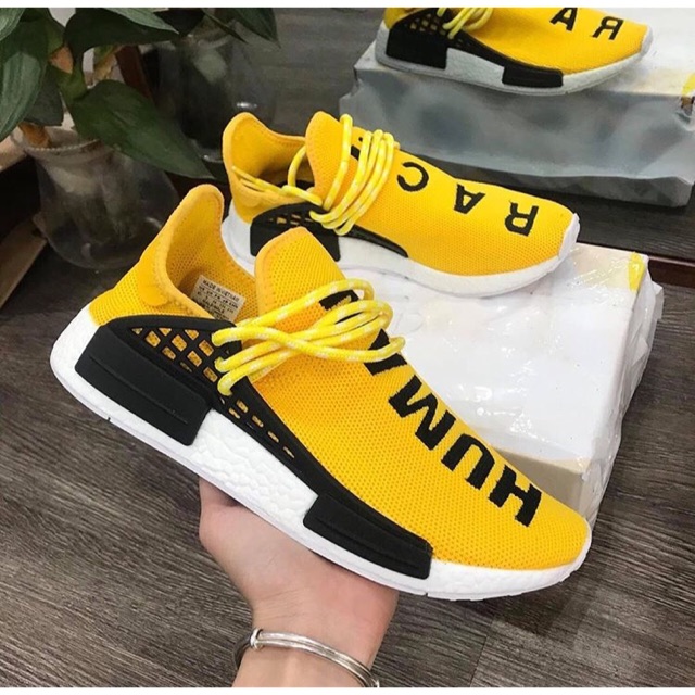 Giầy thể thao NMD HUMAN RACE YELLOW VÀNG