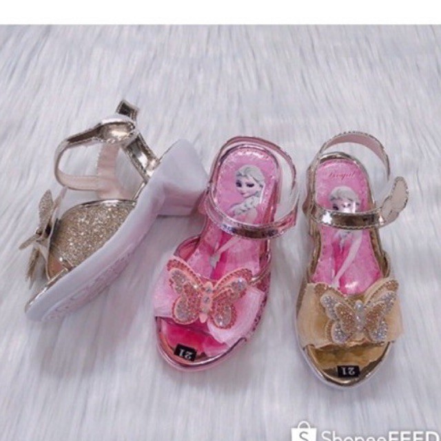 🎀🎀SANDAL ELSA NƠ BƯỚM CAO GÓT