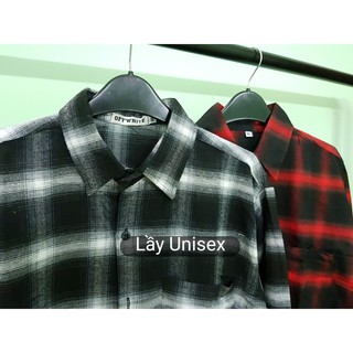 Áo sơ mi Flannel caro Unisex