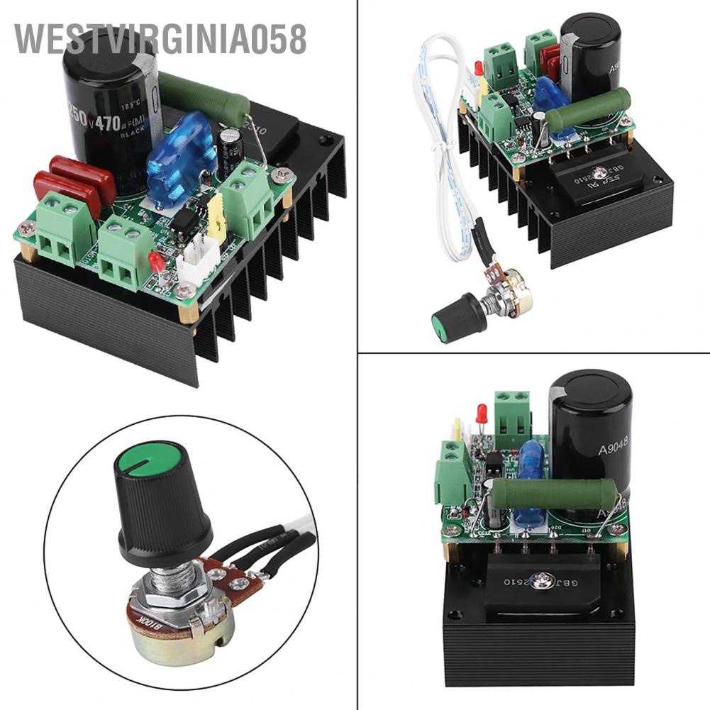 Westvirginia058 Westvirginia058 Bộ điều khiển trình tốc độ động cơ DC 12‑110VAC / 15‑160VDC 300W
