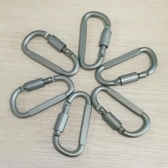 Khoá Carabiner chữ D dùng Leo Núi An Toàn, Chắc Chắn