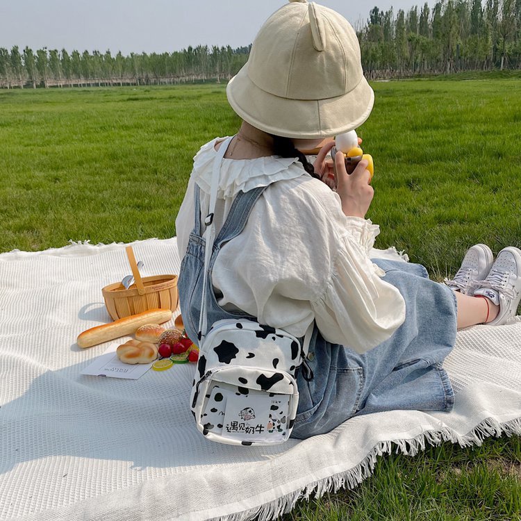 Túi tote đựng đồ đeo chéo nữ mini giá rẻ vải canvas phong cách unisex TUCANVAS TCV45