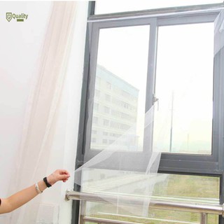 200cm*150cm/130cm*150cm DIY Flyscreen Curtain Insect Fly Mosquito Bug Window Mesh Screen