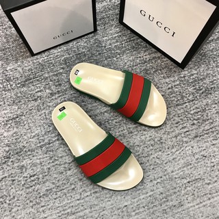 Dép lê nam vạch xanh đỏ gc,đế cao su chống trơn trượt dép nam quai ngang có đủ size 38-42 đi êm chân