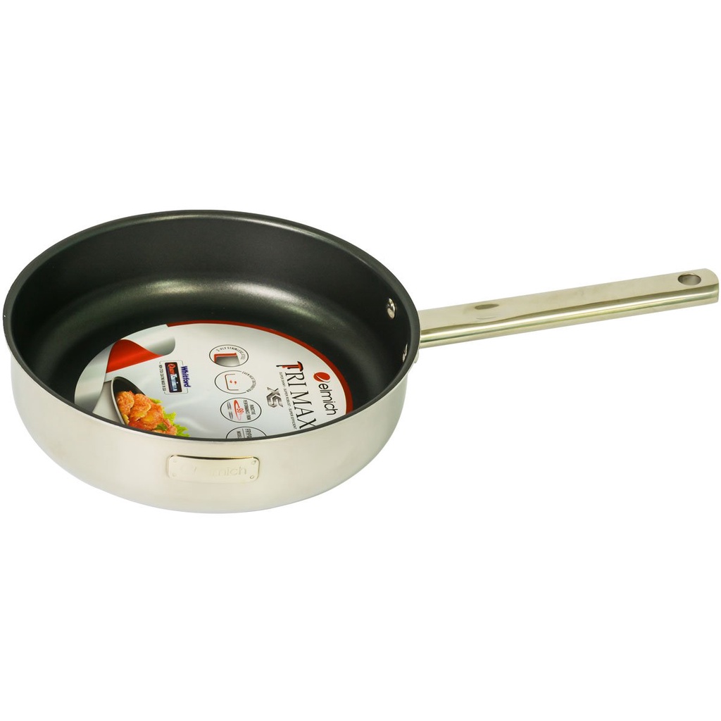 Chảo Inox 2 đáy Elmich Tri-max XS 24cm EL-3752