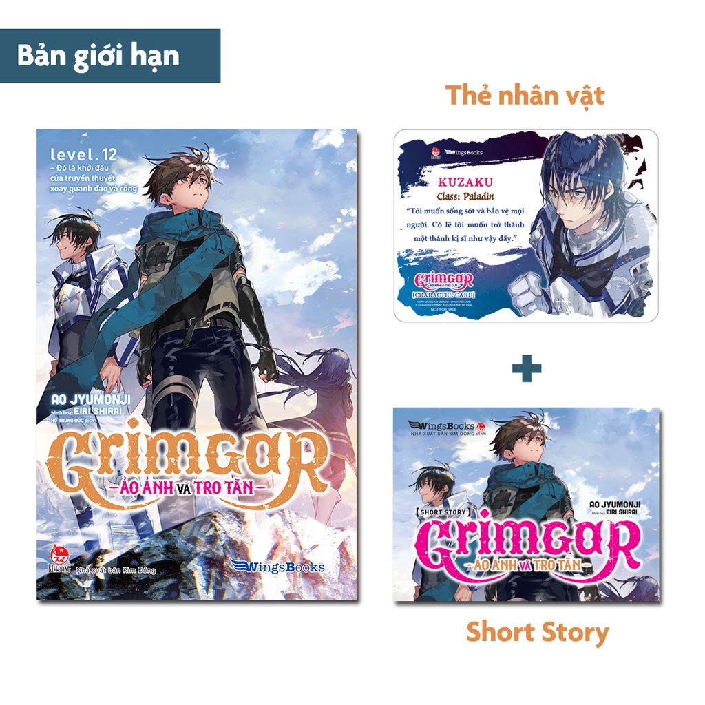 Truyên - Grimgar – Ảo Ảnh Và Tro Tàn – lẻ tập 12,13,14, 14++ , 15