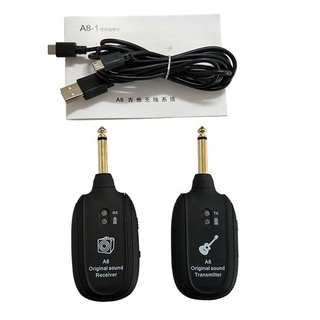 A8 Guitar Wireless Transmission System Electric Guitar Wireless Pickup Wireless Transceiver