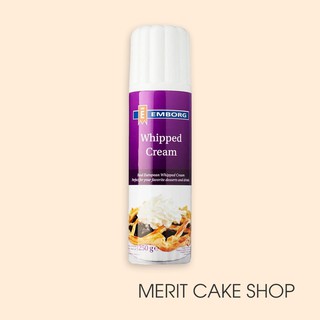 Kem xịt Whipped Cream Emborg 250ml