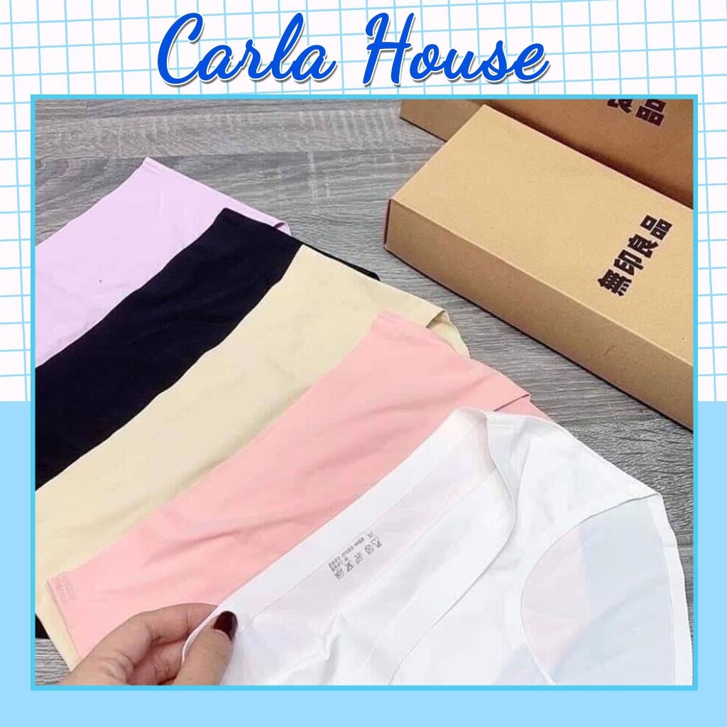 Sét 5 quần lót nữ su đúc lụa cao cấp CARLA