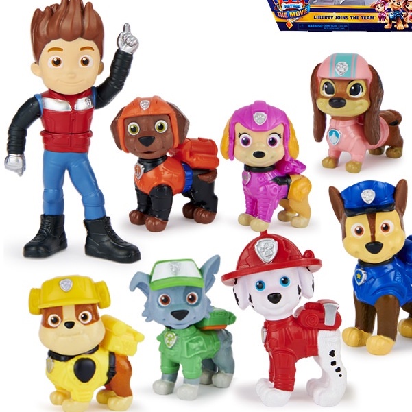 Mô Hình Đội Chó Cứu Hộ Paw Patrol Bằng Nhựa Cao Cấp Cho Bé