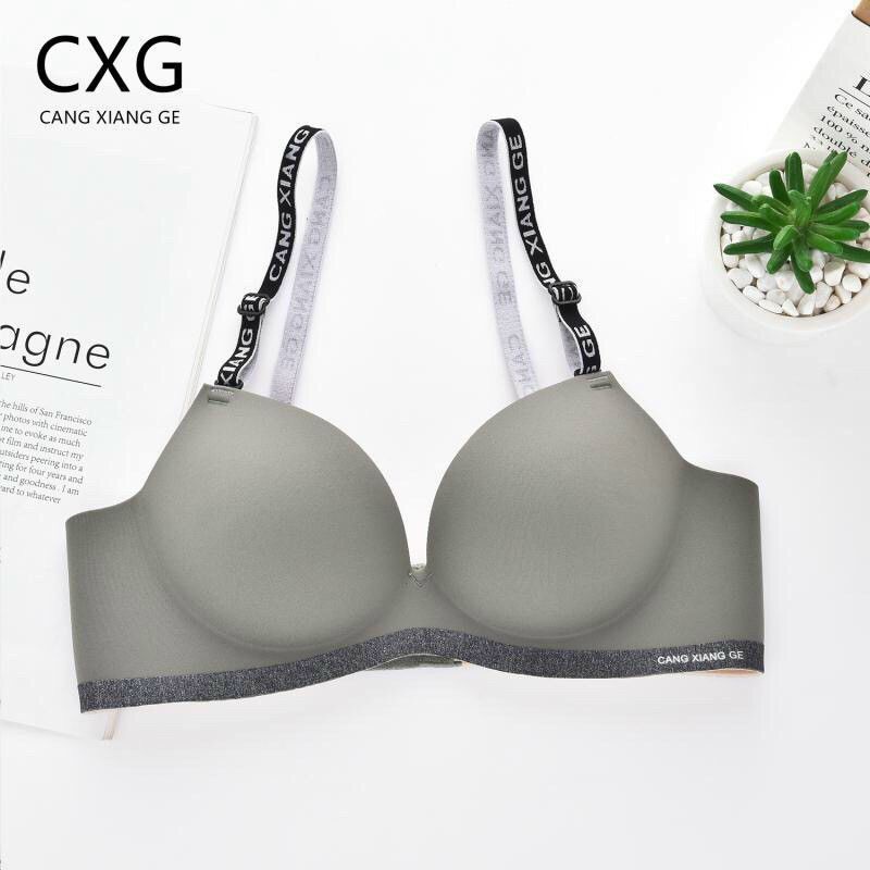 Áo lót nữ su đúc C.X.G cao cấp, không gọng, nâng đẩy đẹp - Áo chíp A19