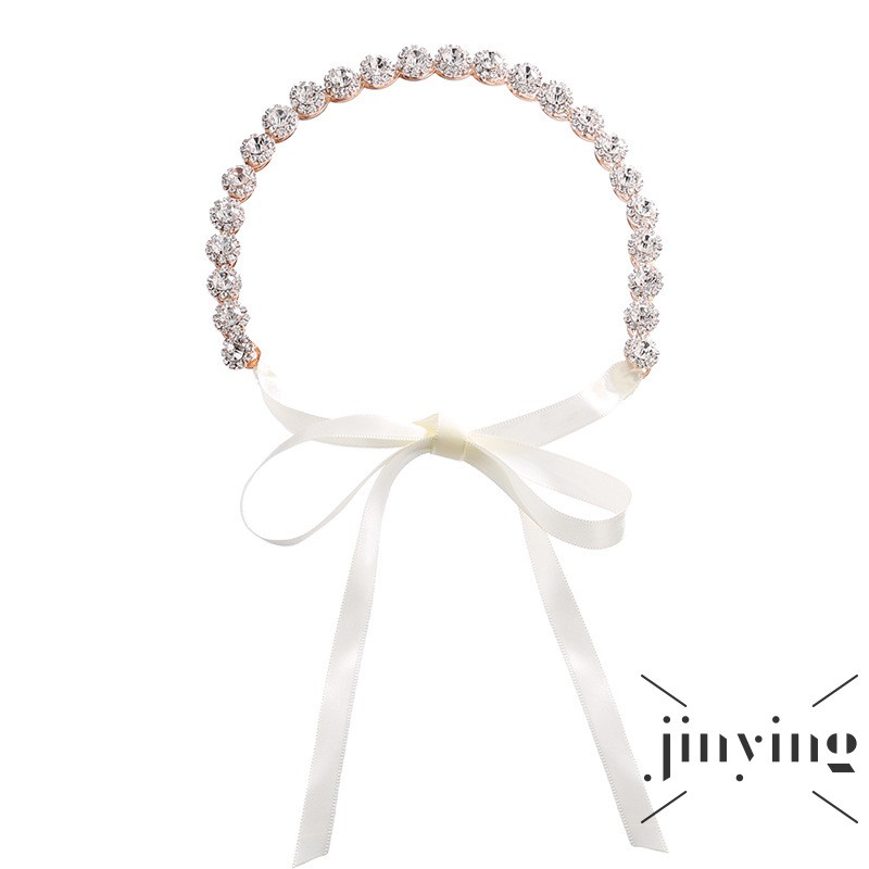 GETNOIVAS Băng đô đính đá giả thời trang xinh xắn cho nữ