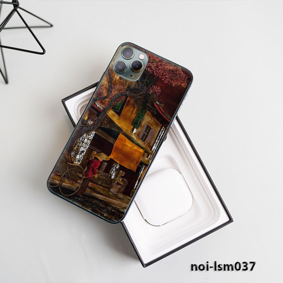 Ốp iPhone 11, 11 Pro, 11 Pro Max hình Phố cổ Hà Nội - lsm038 (Ốp dẻo chống bẩn chống sốc)