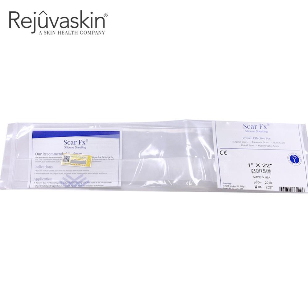 Miếng Dán Hỗ Trợ Điều Trị Sẹo Lồi / Phì Đại REJUVASKIN Scar FX - 3cm x 20cm