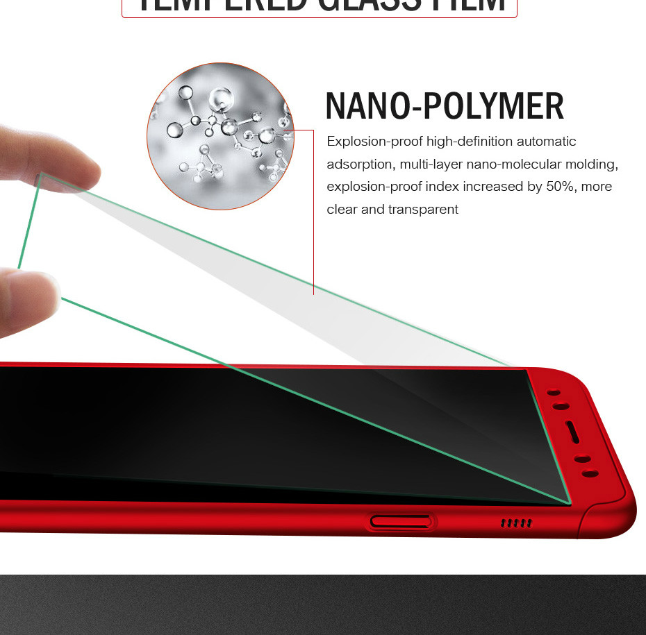 Ốp điện thoại kính cường lực bảo vệ chống sốc 360 độ cho Huawei P30 P40 P20 Lite P20 P40 Pro