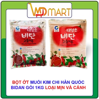 Bột ớt Nhập khẩu Hàn Quốc Bidan Muối Kim chi Túi 1kg
