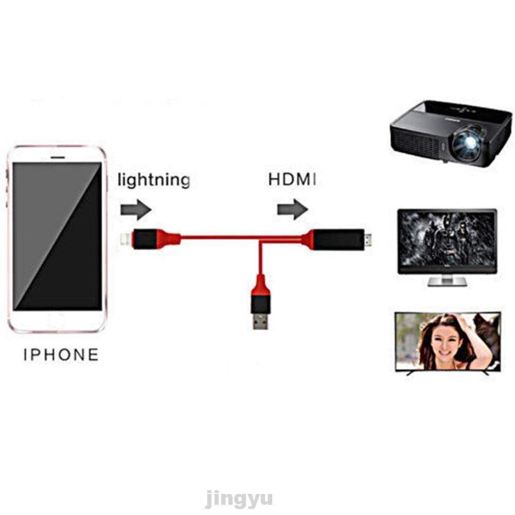 Cáp Hdmi 2m 1080p 60hz Cho Iphone 7 8 Plus