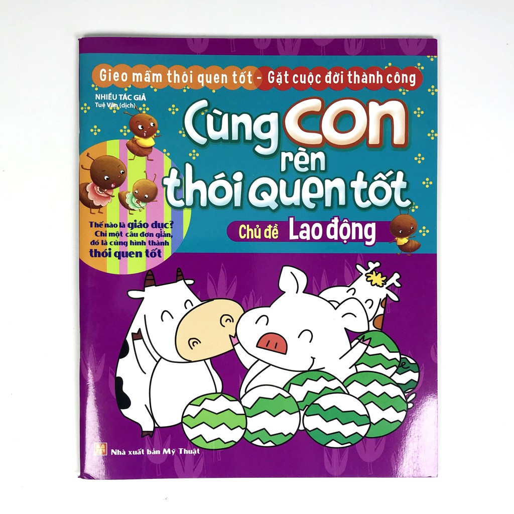 Sách - Cùng con rèn thói quen tốt (Túi 10 cuốn) B250 | BigBuy360 - bigbuy360.vn