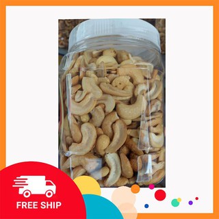 500g hạt điều rang muối bể đôi sạch vỏ️ hạt điều rang muối bình phước thơm ngon