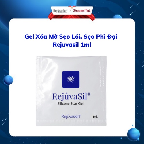 Sample Gel Xóa Mờ Sẹo Lồi / Sẹo Phì Đại REJUVASKIN RejuvaSil 1ml