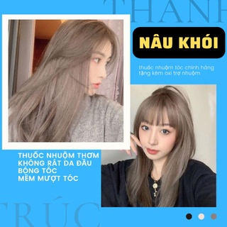Thuốc Nhuộm Tóc Màu Nâu Khói Sáng - Hairshopthanhtruc