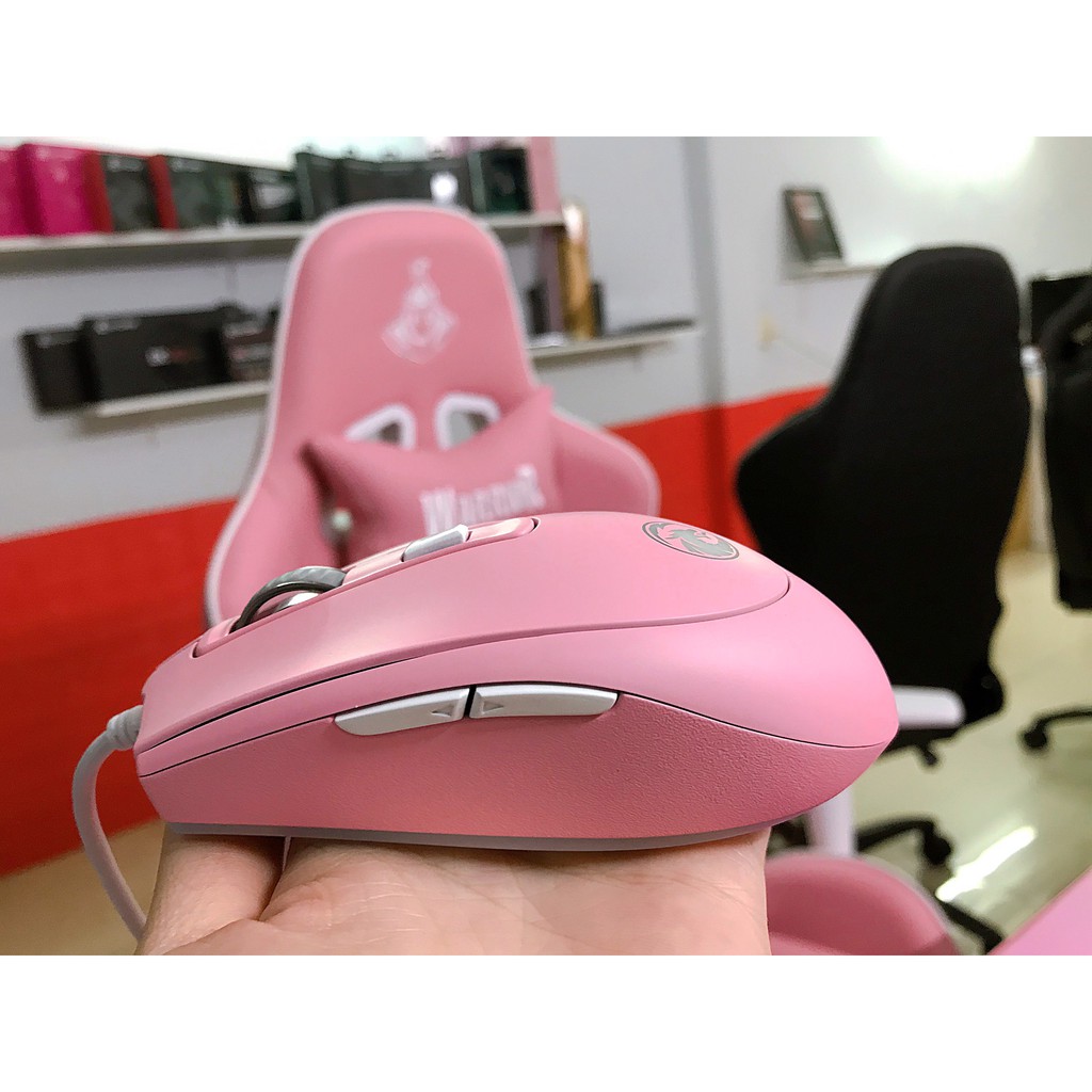 Chuột gaming E-DRA EM6102 PINK Hàng chính hãng